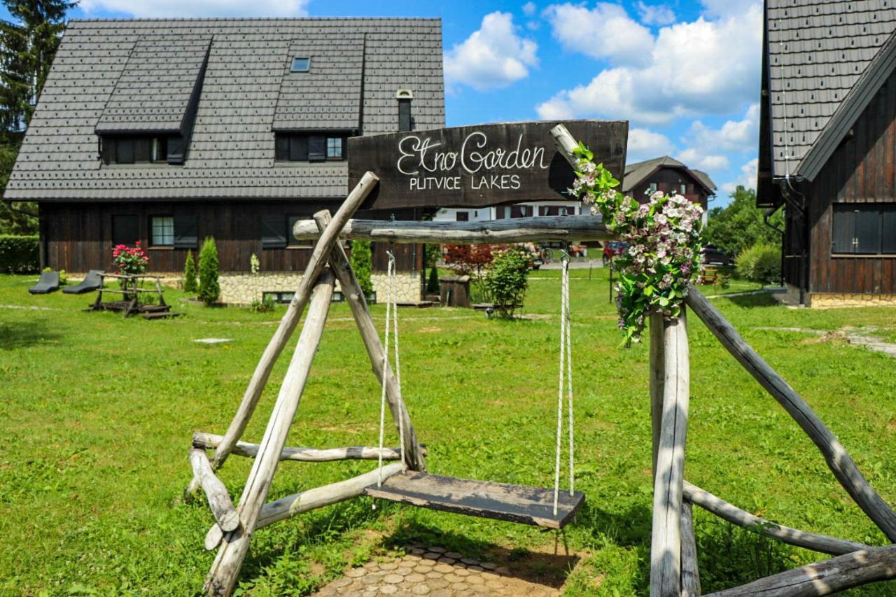 Etno Garden Apartments Plitvica selo Exterior foto